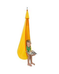 Juhu sunflower kids hanging nest yellow cotton by 7c PL-110010301 color gelb