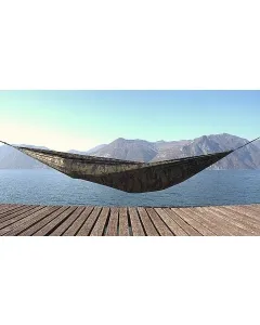 Hammock CAMO with carabiners by Bushmen BU-1HAZENCAMOWC color camouflage