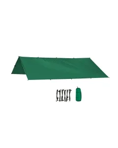 Ultra Tarp 3X3 Deep Green by Bushmen BU-ULTARP3x3dg color grün