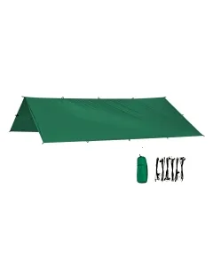 Ultra Tarp 4X3 Deep Green by Bushmen BU-ULTARP4x3dg color grün